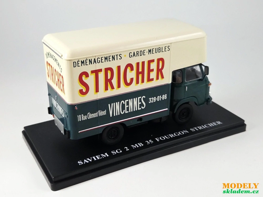 Saviem SG2 MB35 Stricher 1:43 Hachette