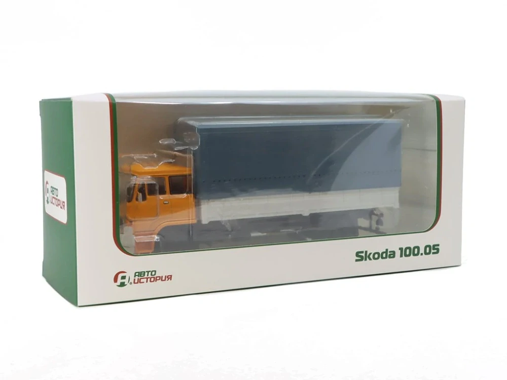 Škoda Liaz 100.05 valník s plachtou oranžový 1:43 Auto Historia