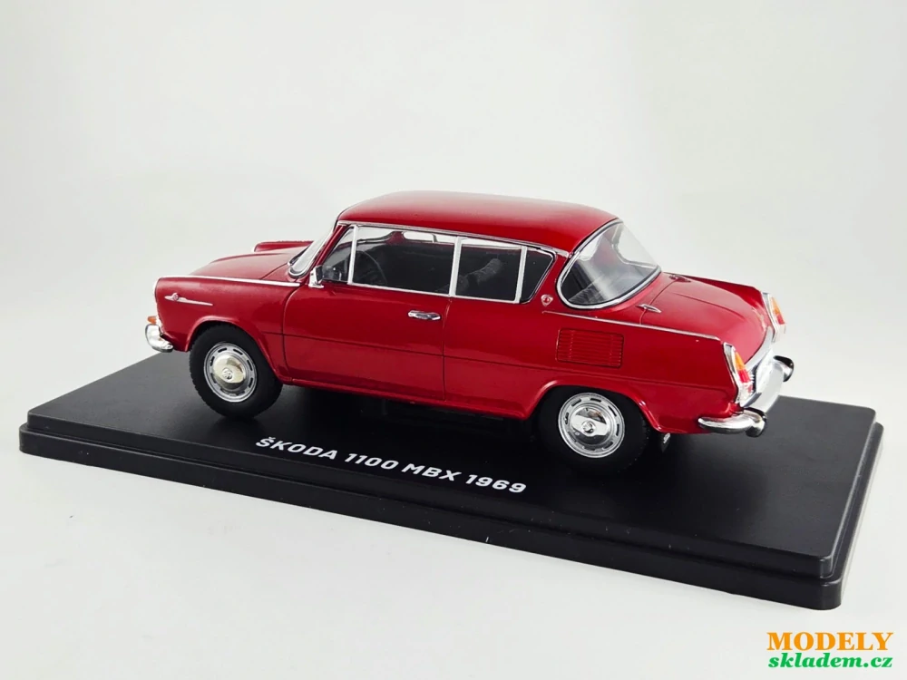 Škoda 1000 MBX 1:24 časopis s modelem