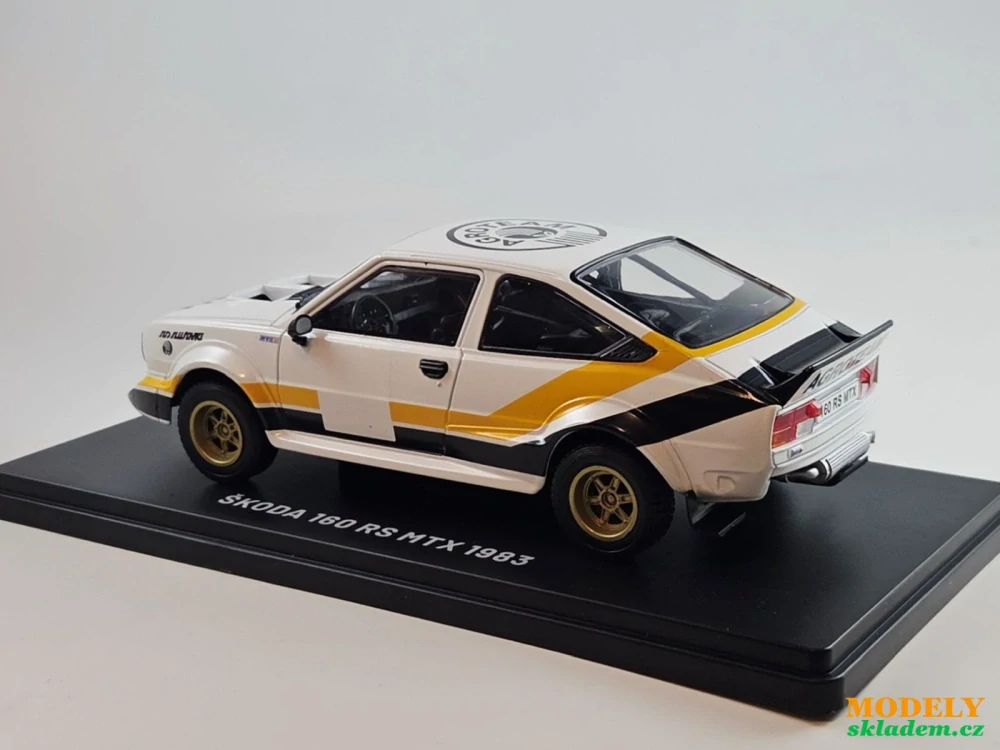 Škoda MTX 160 RS 1:24 časopis s modelem