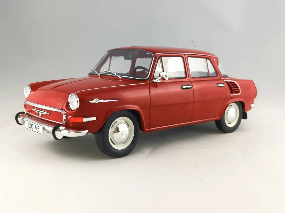 Škoda 1000MB červená 1:18 MCG