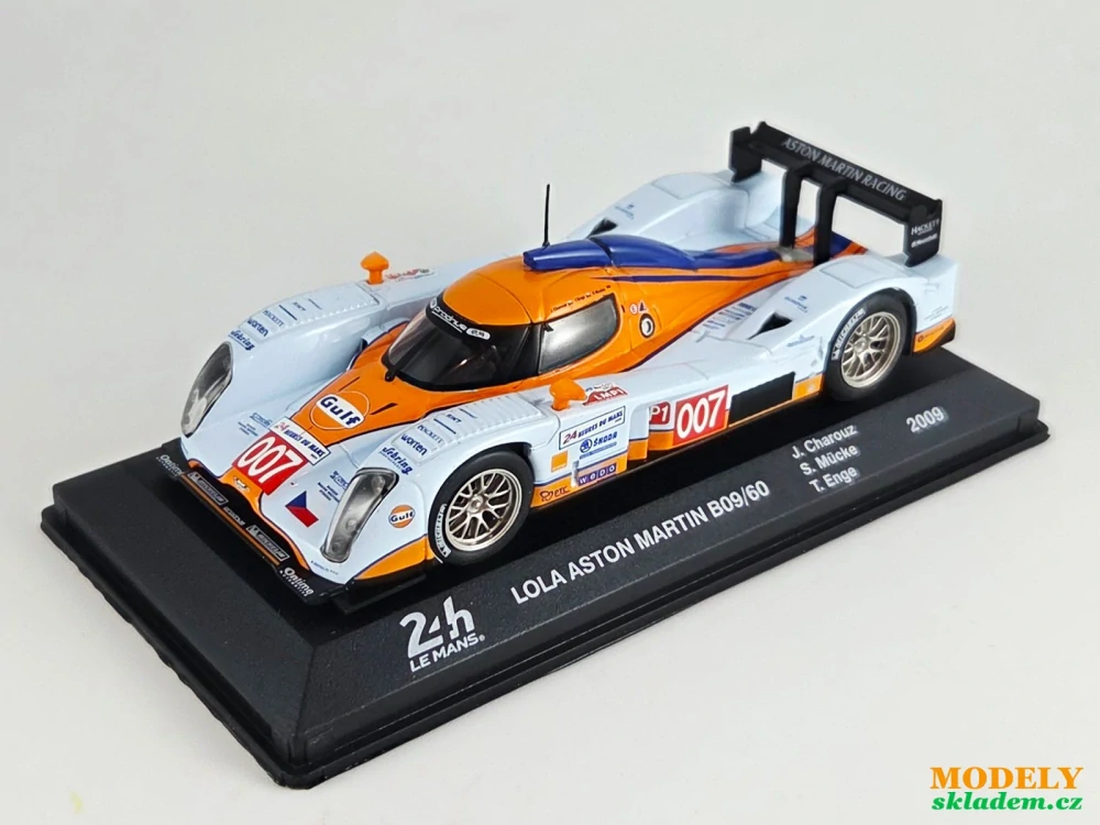 Lola Aston Martin B09/60 no.7 Charouz / Enge 24h Le Mans 2009 1:43 Altaya