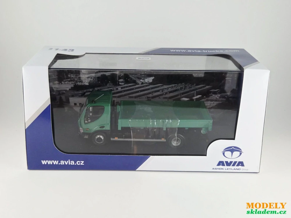 Avia D kontejner zelený 1:43 Foxtoys