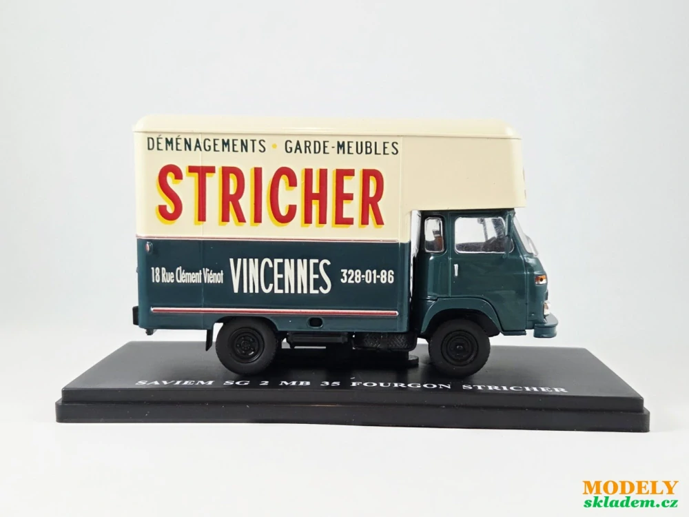 Saviem SG2 MB35 Stricher 1:43 Hachette