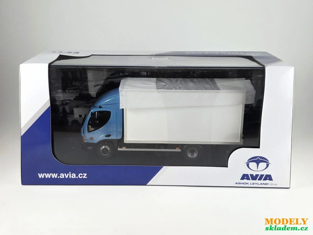 Avia D skříň modrá 1:43 Foxtoys