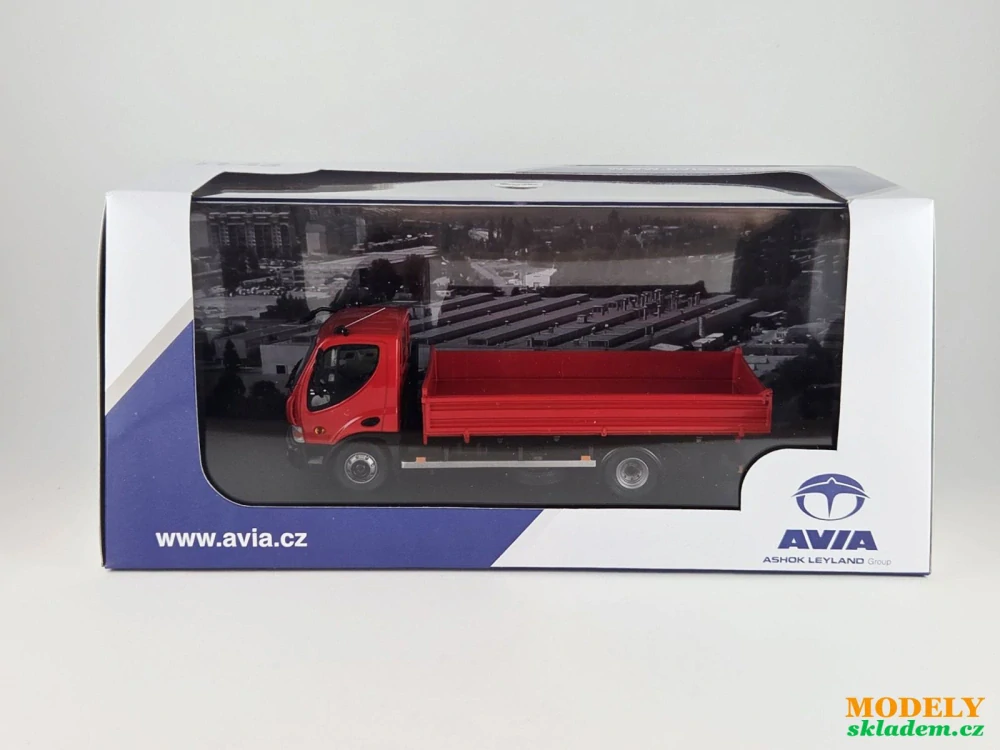 Avia D valník červený 1:43 Foxtoys