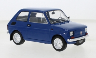Polski Fiat 126p modrá 1:18 MCG