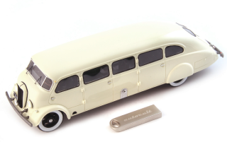 Baťův autokar Sodomka 1937 SET OF THE YEAR 1:43 Autocult