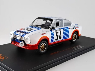 Škoda 130 RS, No.54, Kvaizar, rallye Monte Carlo 1977 1:24 IXO