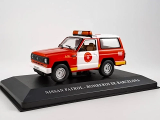Nissan Patrol hasiči Barcelona 1:43 Altaya