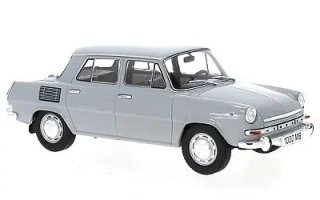 Škoda 1000MB šedá 1:24 Whitebox