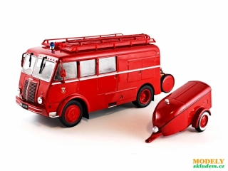 Berliet GLA 19R hasiči 1:43 Hachette