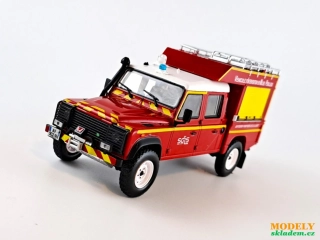 Land Rover Defender VIMP SP Roanne hasiči 1:43 Hachette