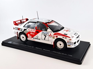 Mitsubishi Lancer Evo III no.7, Makinen, 1000 Lakes rally 1996 1:24 Hachette