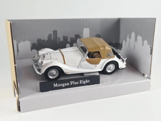 Morgan Plus Eight bílý 1:43 Cararama