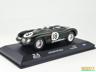 Jaguar XK120 no.18 24h Le Mans 1953 1:43 Altaya