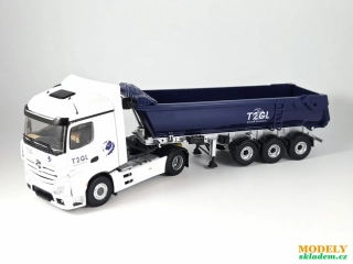 Mercedes Actros 5 s návěsem T2GL 1:43 Eligor