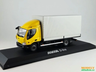 Avia D skříň žlutá 1:43 Foxtoys