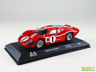 Ford GT40 no.1 Foyt 24h Le Mans 1967 1:43 Altaya