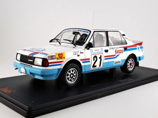 Škoda 130 LR, no.21, Křeček, Rally Acropolis 1986 1:18 IXO