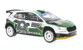 Škoda Fabia Rally2 No.24, Gryazin, rally Monte Carlo 2023 1:18 IXO