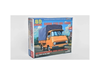 Škoda 1203 ROL s plachtou STAVEBNICE 1:43 AVD