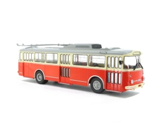 Škoda 9Tr trolejbus červenobéžový 1:43 Auto Historia